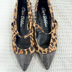 NITIN - LEOPARD - SPARKLE FLATS by CAPE ROBBIN